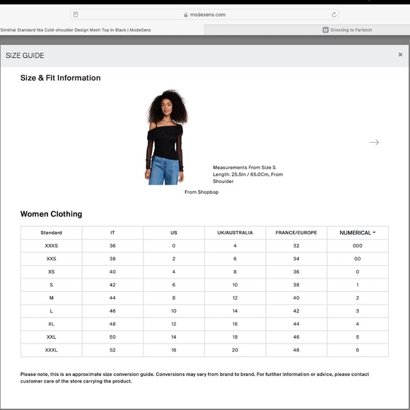 Jonathan Simkhai Nia Long-Sleeve Mesh Top XL - Picture 9 of 9